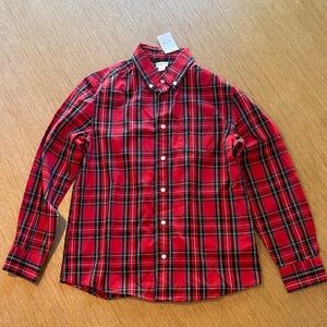 J.Crew Crewcuts - sz14 -Red Plaid Shirt